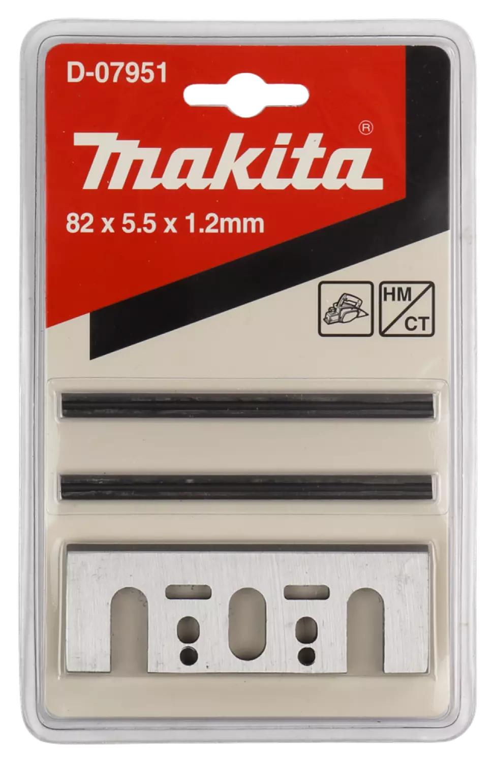 Makita D-07951 HM Wisselbeitelset - 82mm (2st.)-image