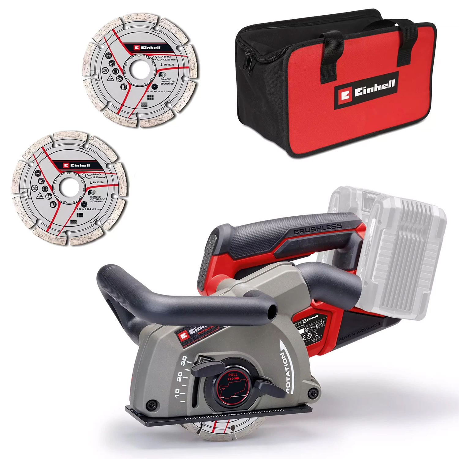 Einhell Professionnel TP-MA 36/30 Li BL Solo Découpeuse Murale à Batterie-image