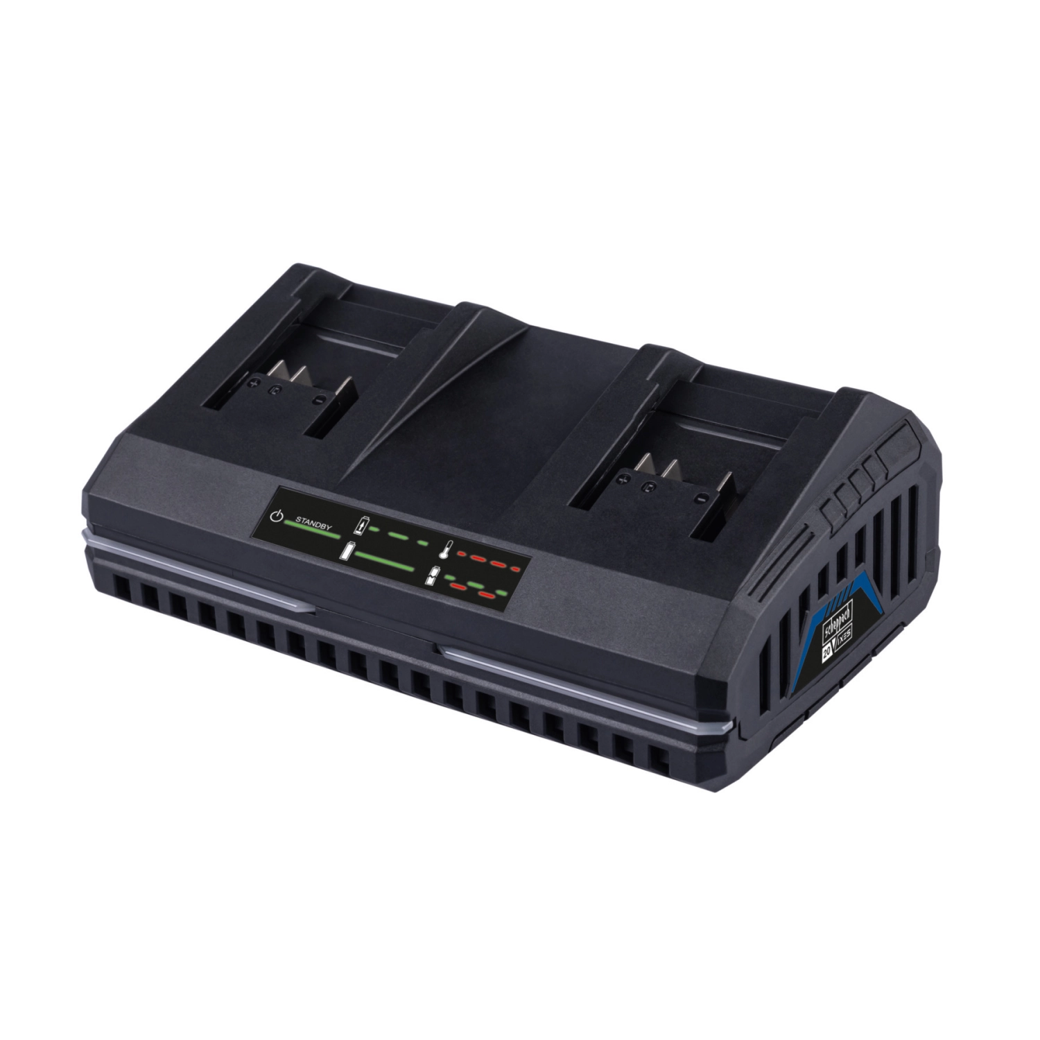 Scheppach Dubbele acculader 2.4A SDBC2.4A-image