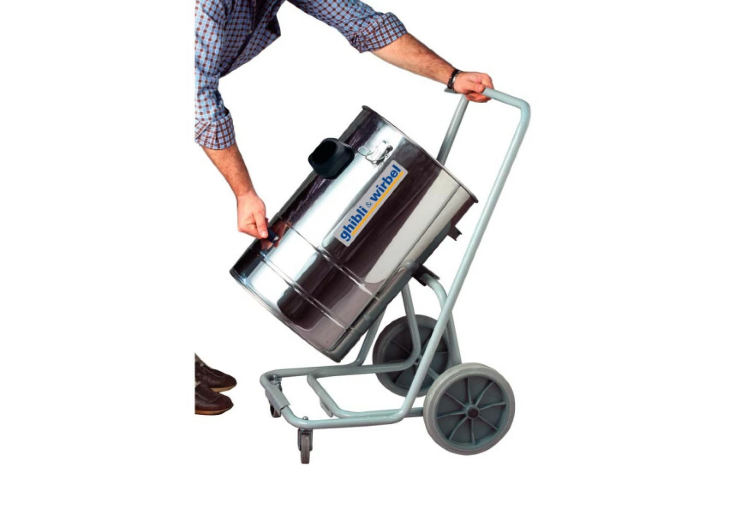 Ghibli AS 600 IK CBM Silent RVS Bouwstofzuiger - 3450W - 80L-image