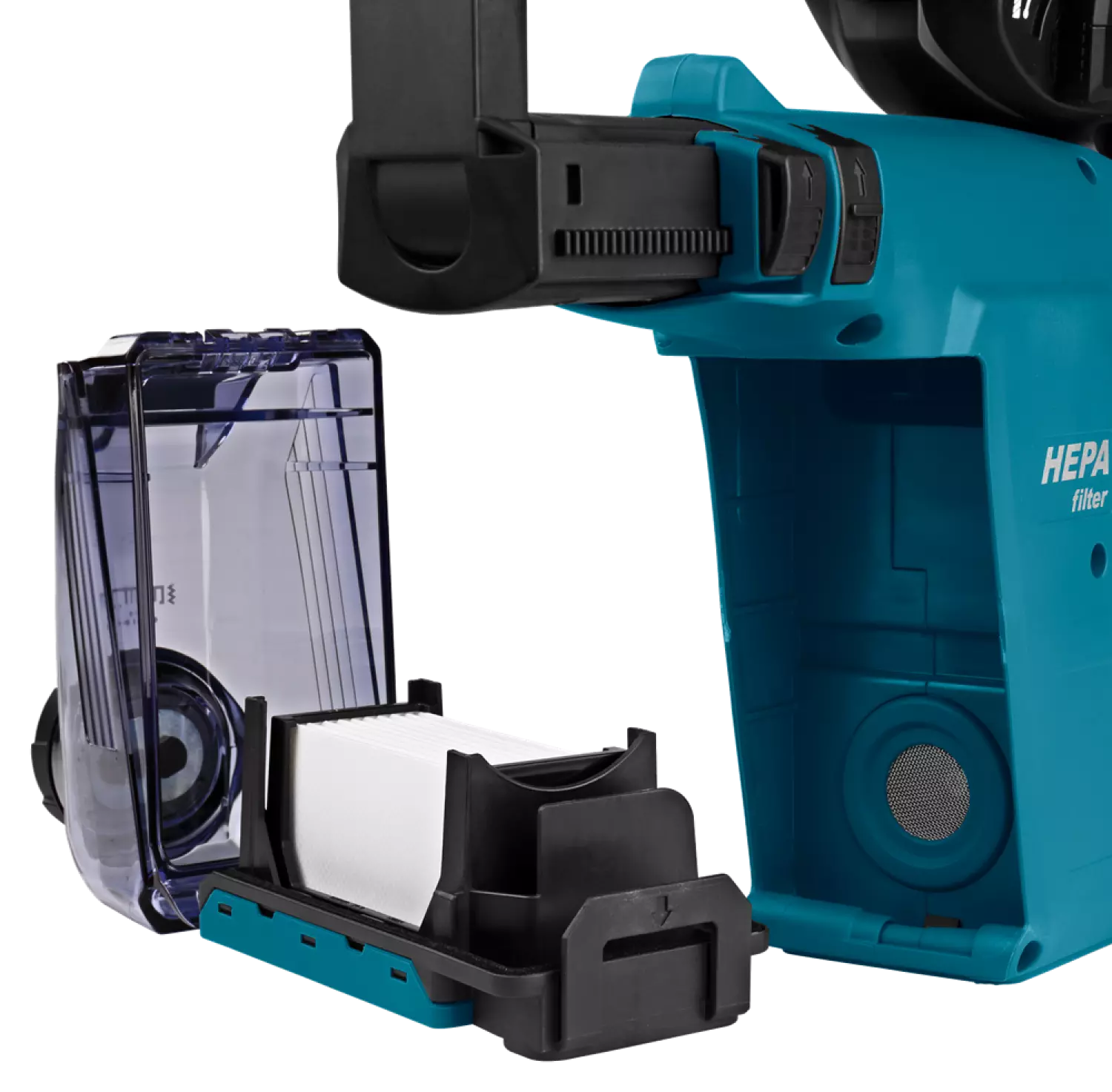 Makita DHR242ZJW LXT 18V Li-Ion SDS-Plus accu combihamer body met stofafzuiging in Mbox - 2J - koolborstelloos-image