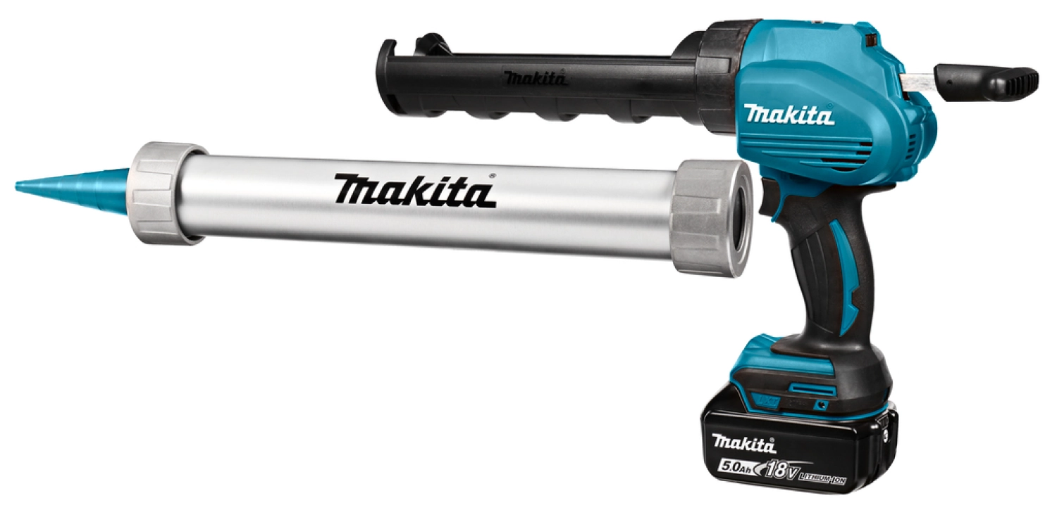 Makita DCG180RTX Pistolet à colle sans-fil - 18V Li-ion - Batterie (1x 5,0 Ah) - Coffret & support cartouche inclus-image