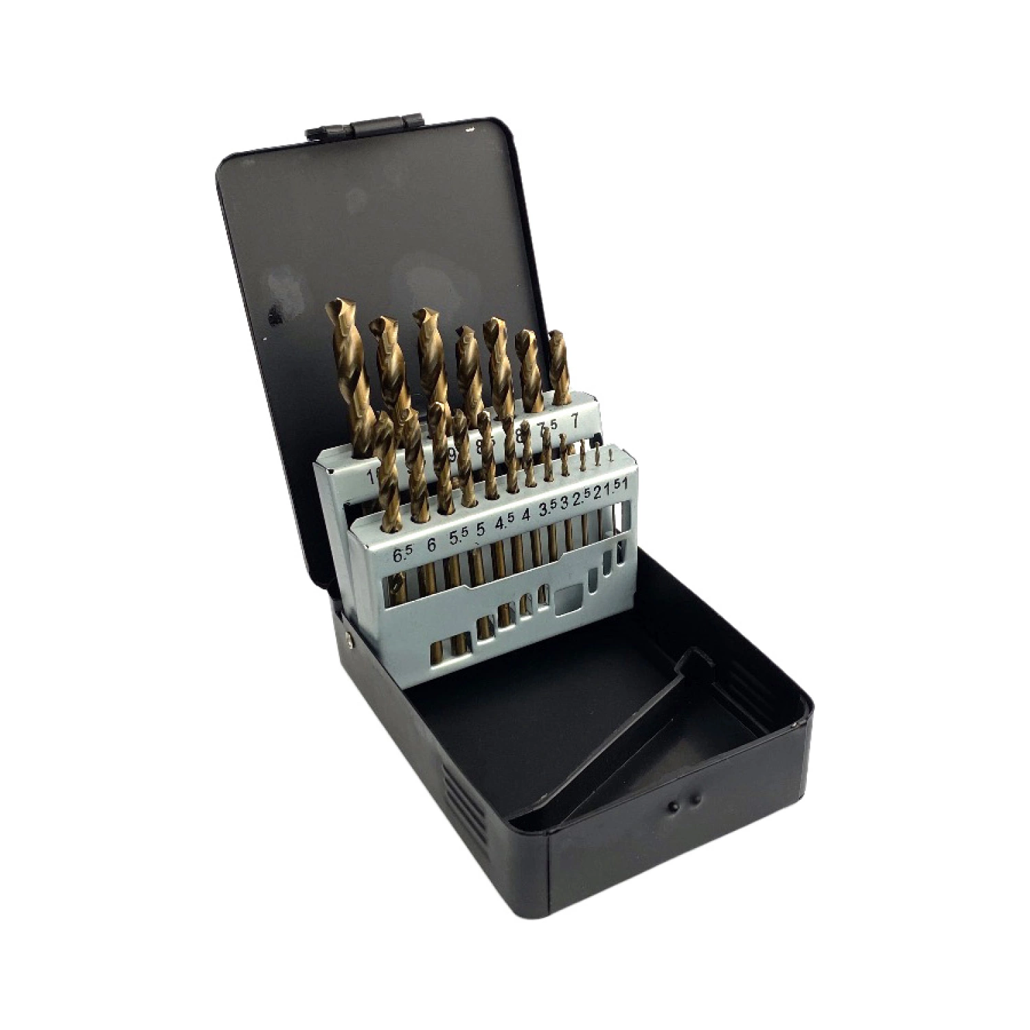 Fit-to-Fix 4000110005 19-delige Uni Metaalborenset DIN338 - HSS-Co - 1-10mmx0.5cm-image