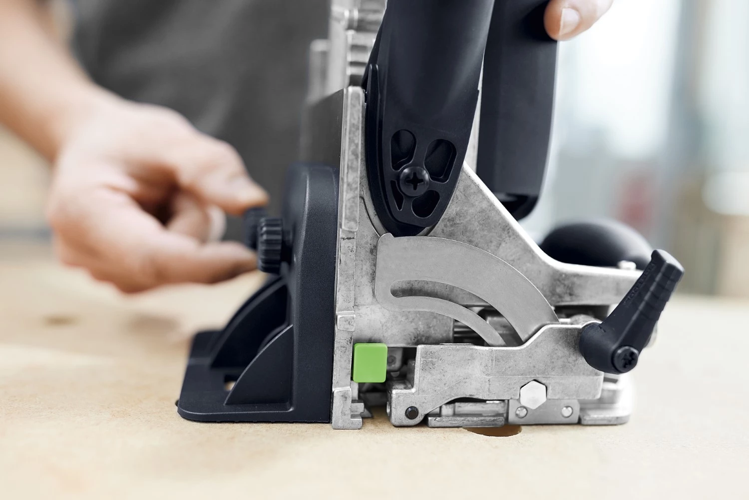 Festool DF 500 RQ-Set Domino freesmachine incl. accessoires in systainer - 420W - 28mm-image