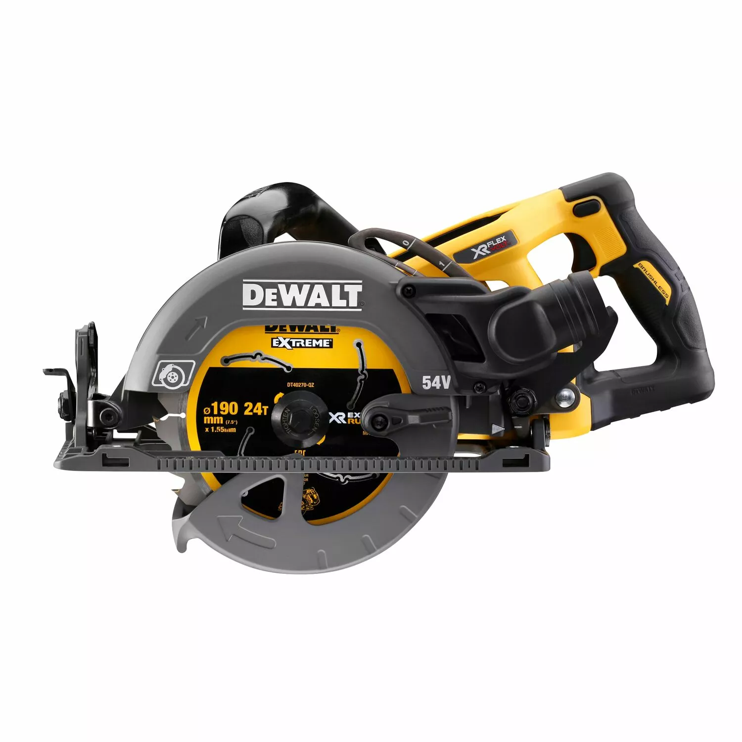 DeWALT DCS577N-XJ 54V Li-ion XR FlexVolt accu cirkelzaag body - 190mm - koolborstelloos-image