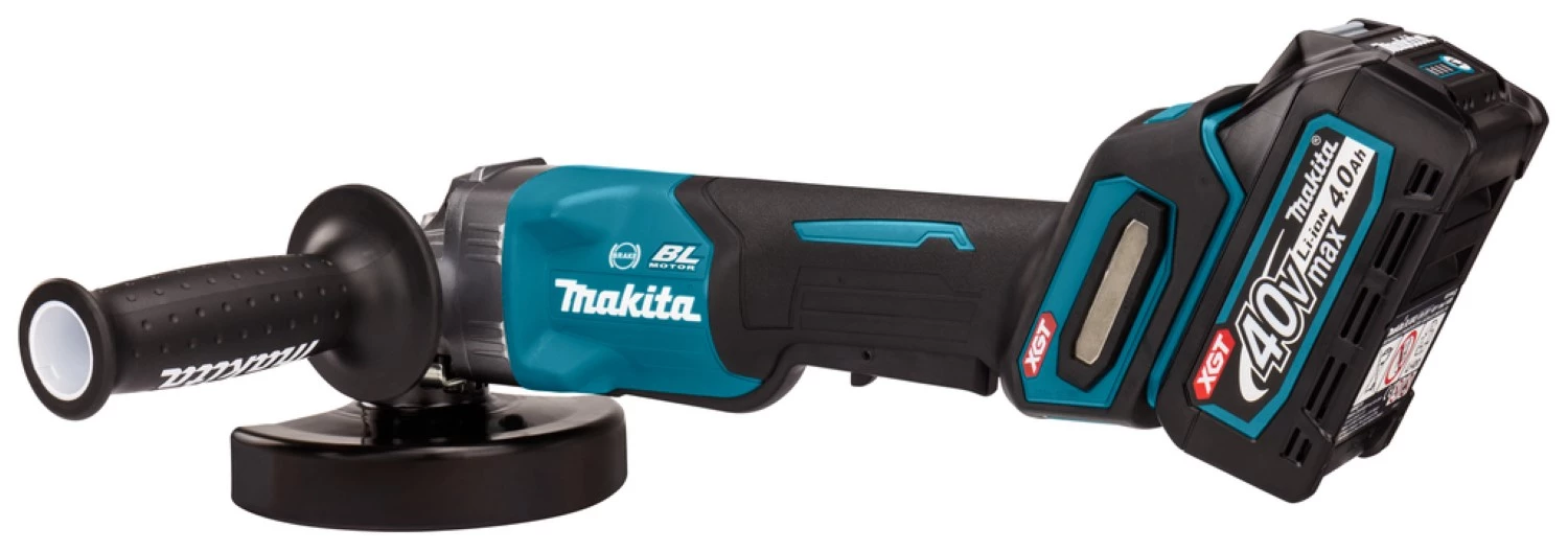 Makita GA013GM201 Meuleuse d'angle sans-fil - XGT 40V max Li-ion - 2 batteries 4,0 ah - Mbox - 125 mm-image