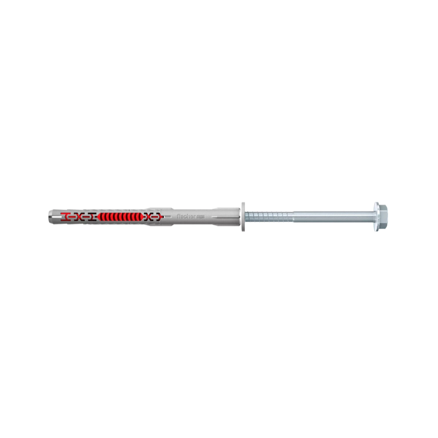 Fischer 562153 Constructieplug DuoXpand - 8 x 100 FUS - TX30/SW10 - zeskant schroef (50st)-image