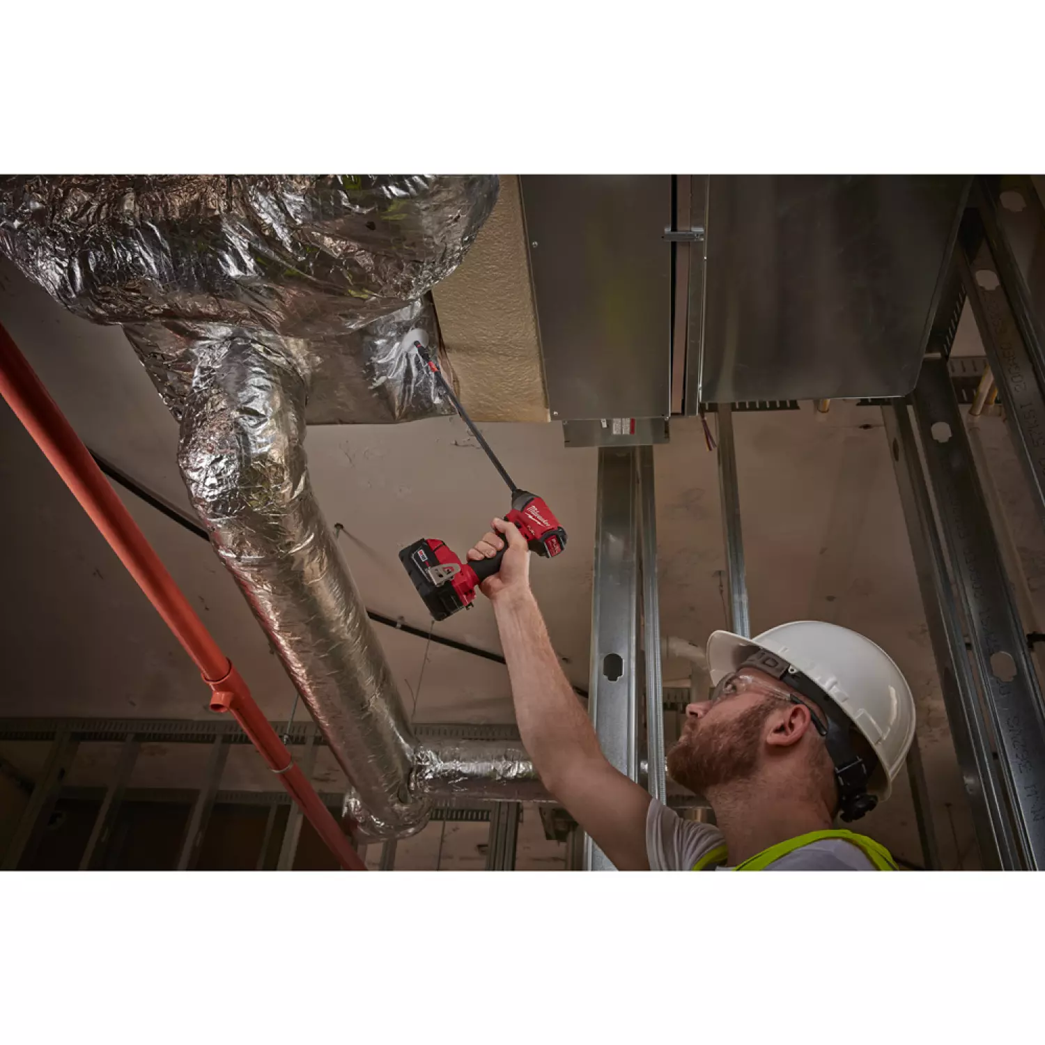 Milwaukee 4932471825 Bithouder met borging - 305mm - 1/4" Hex-image