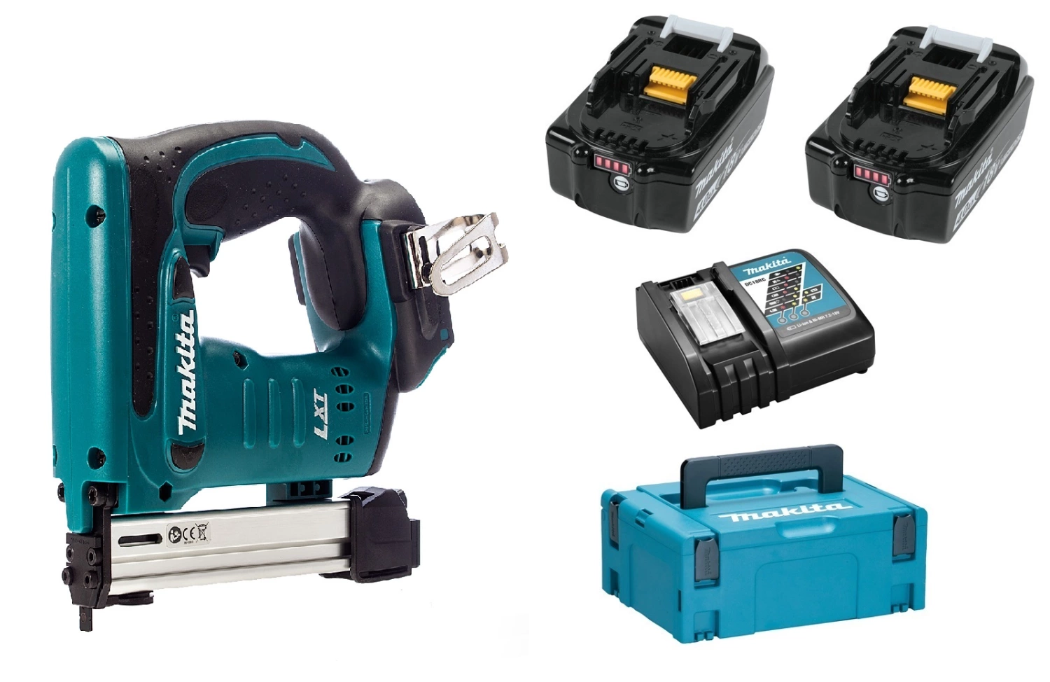 Makita DST221RMJ Agrafeuse à batteries 18V Li-Ion set (2x batterie 4.0Ah) in MAKPAC - 10 - 22mm-image