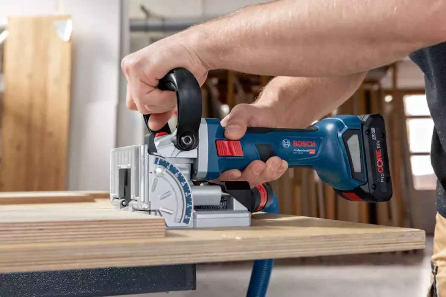 Bosch GFF 18V-22 18V accu Lamellenfrees body-image