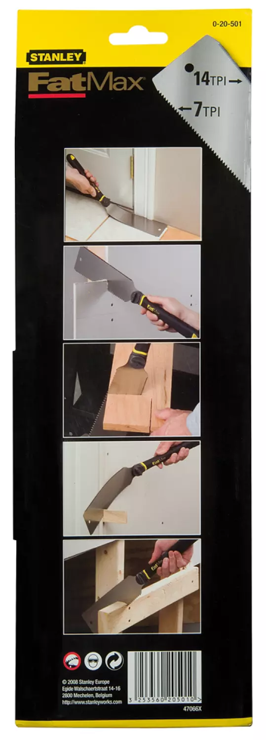 Stanley 0-20-501 - Scie Japonaise Fine/Grosse 600mm-image