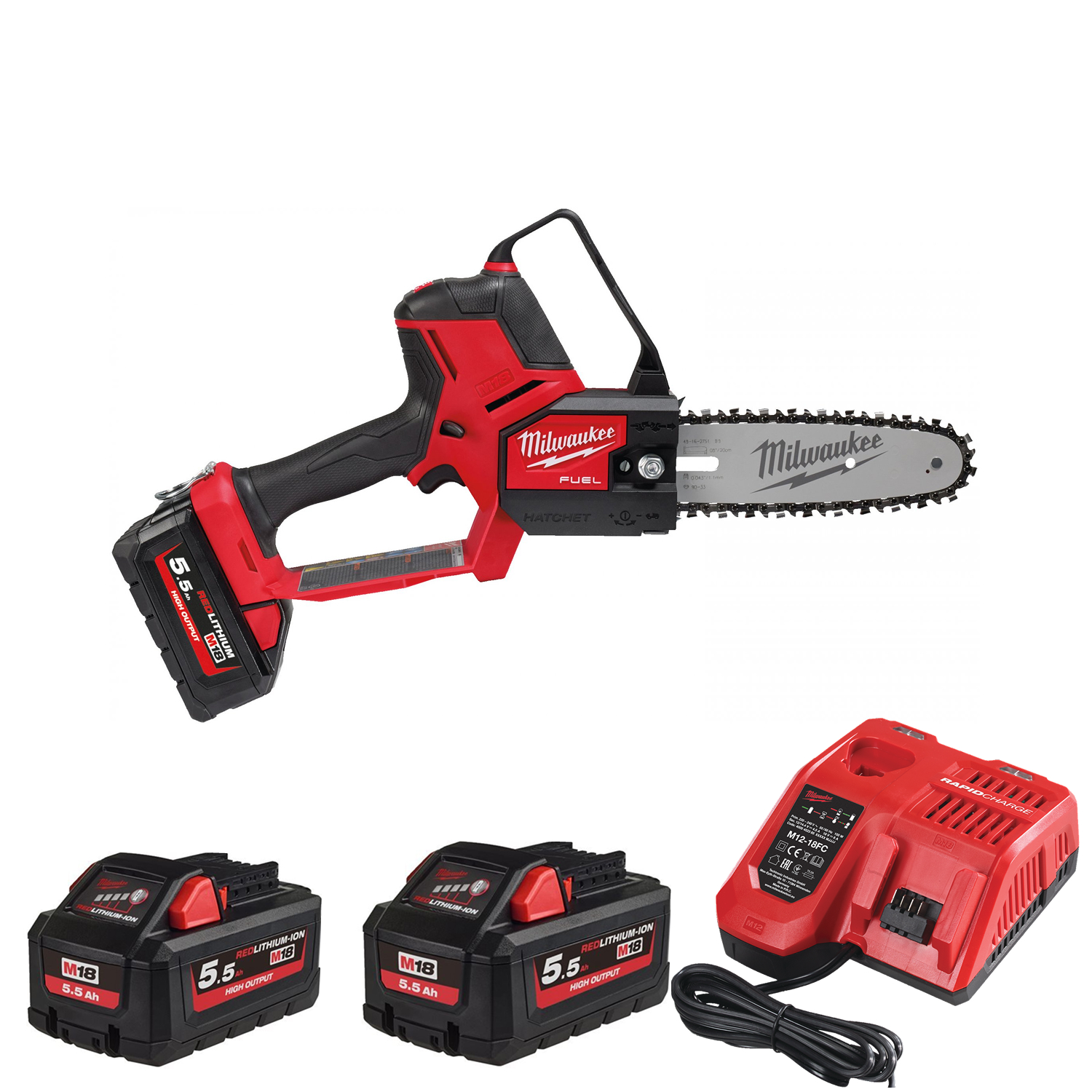 Milwaukee 4933480118 Tronçonneuse sans fil-image