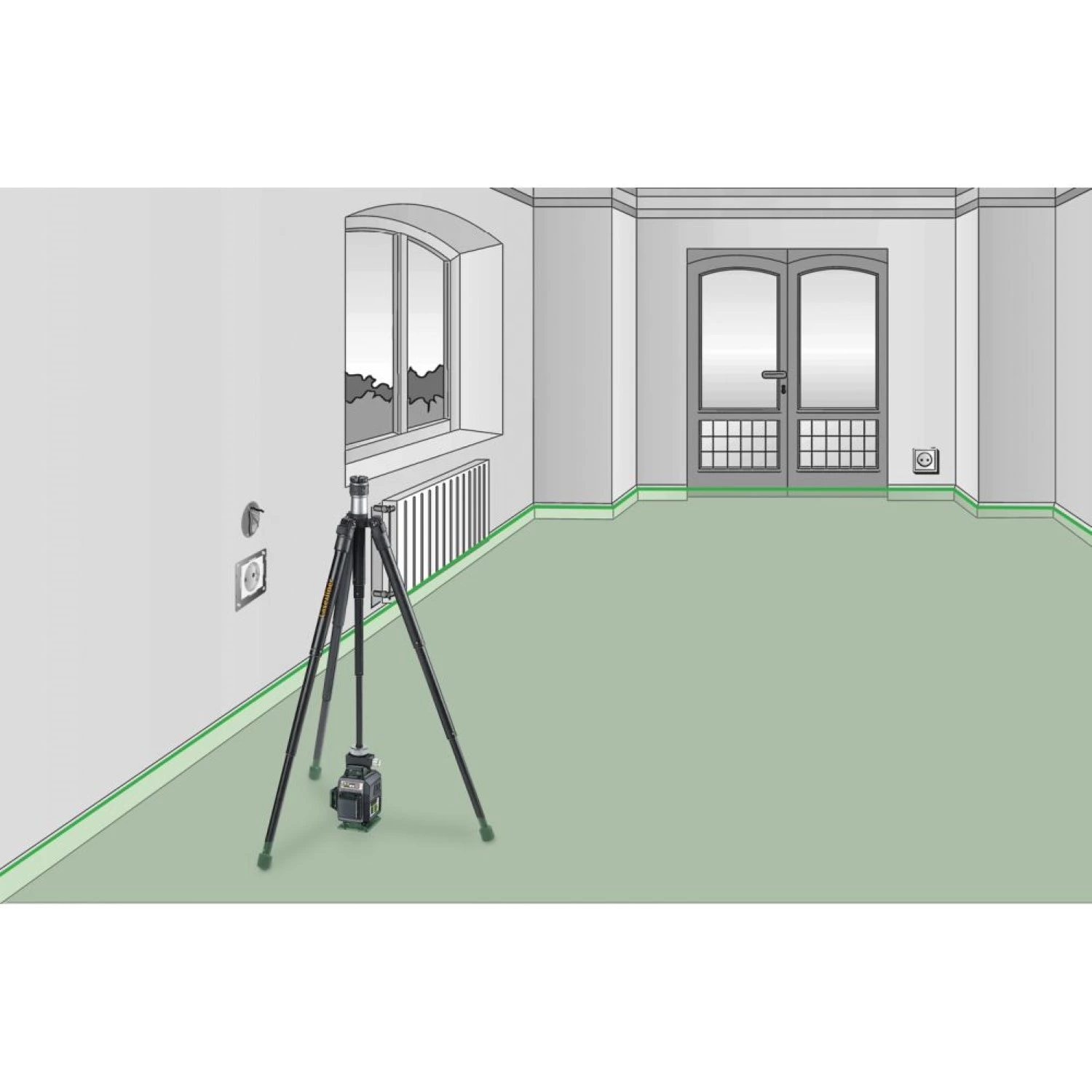 Laserliner SpiderStand Laser statief - verstelbaar - 35-150cm-image