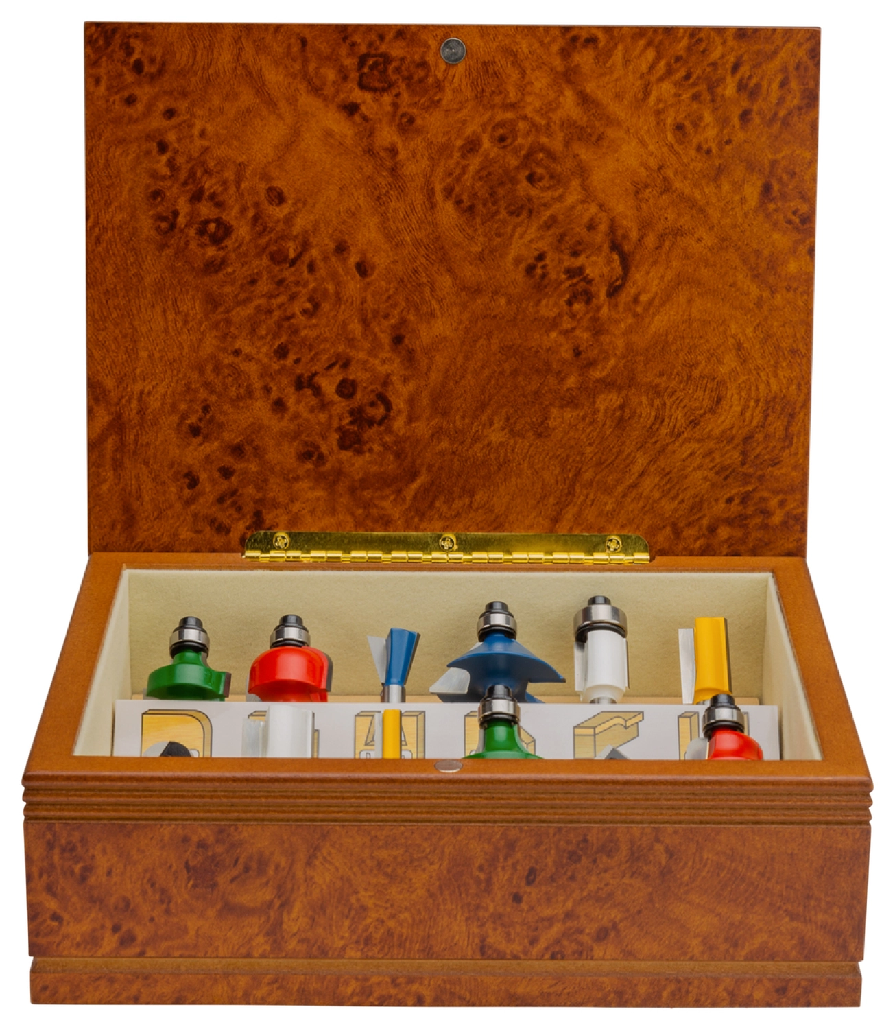 MAKITA A-87921 Set de Fraisage 6 mm 12 pièces-image