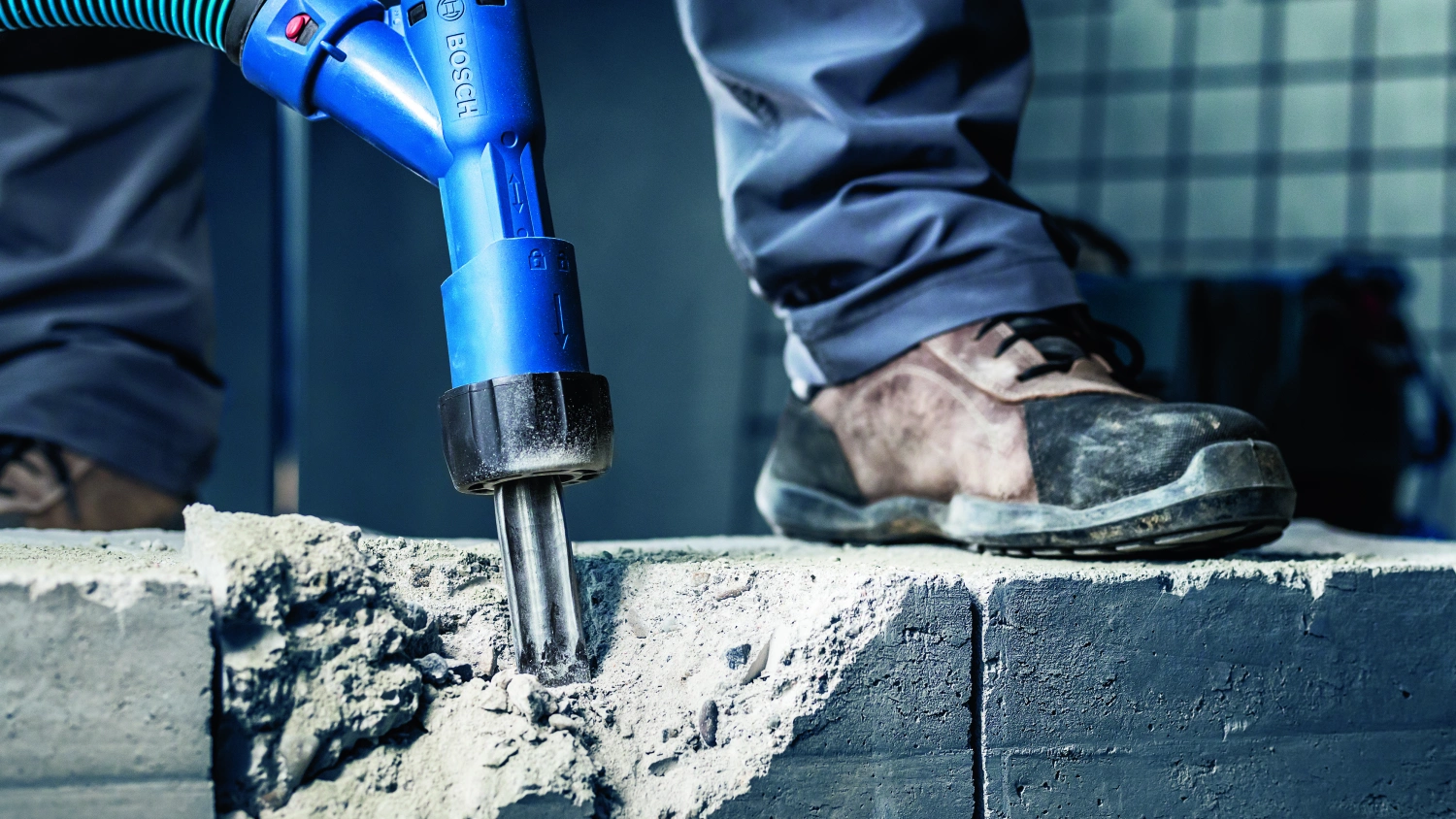 Bosch 2608901477 EXPERT SDS Clean SDS Max adapter voor platte beitel - 25x400mm-image