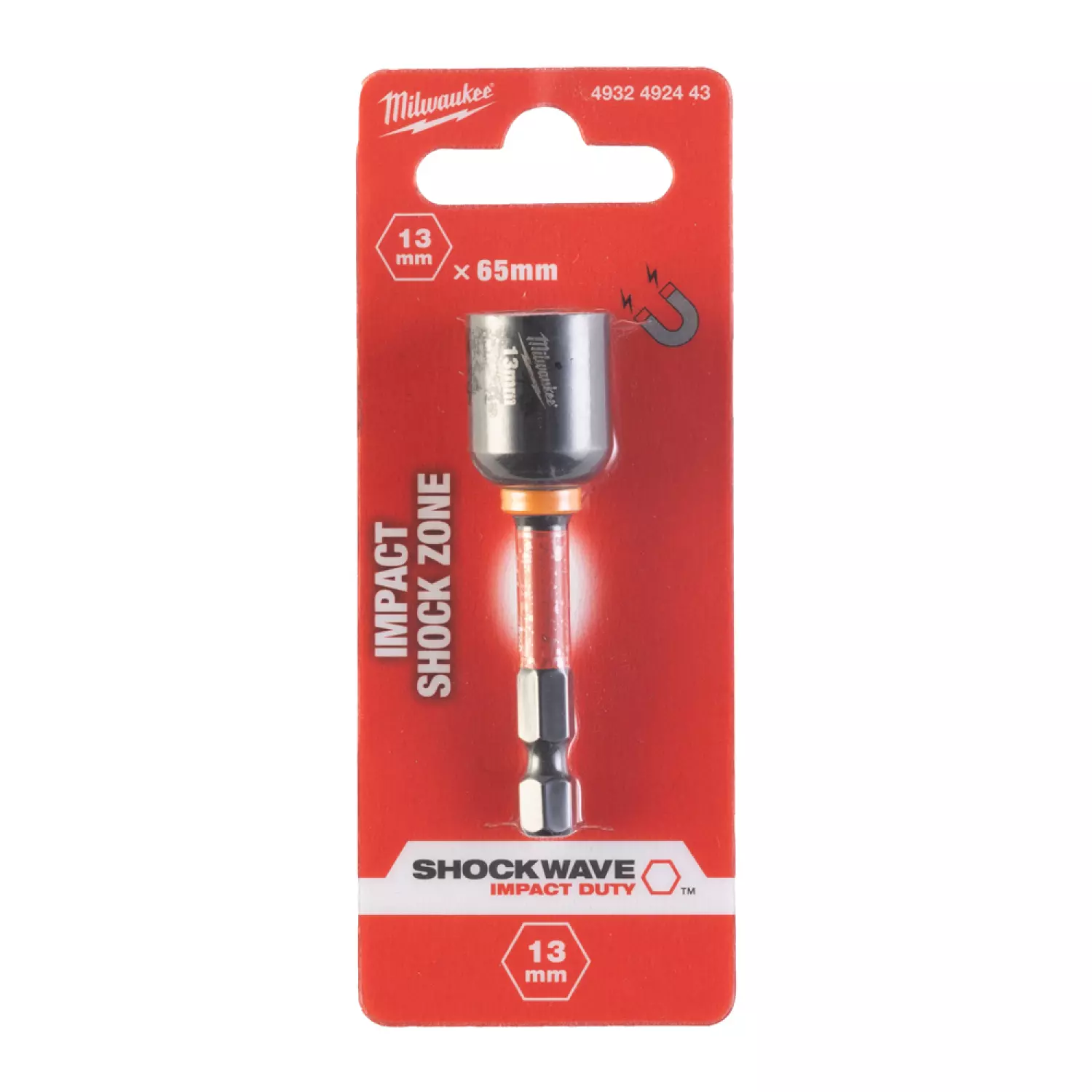Milwaukee 4932352443 Shockwave dophouder - 1/4" Hex - 13mm (1st)-image