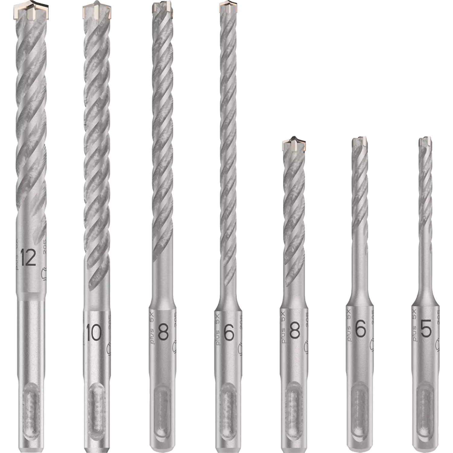 Bosch 2608707246 7-delige PRO SDS plus-5X Hamerboorset-image