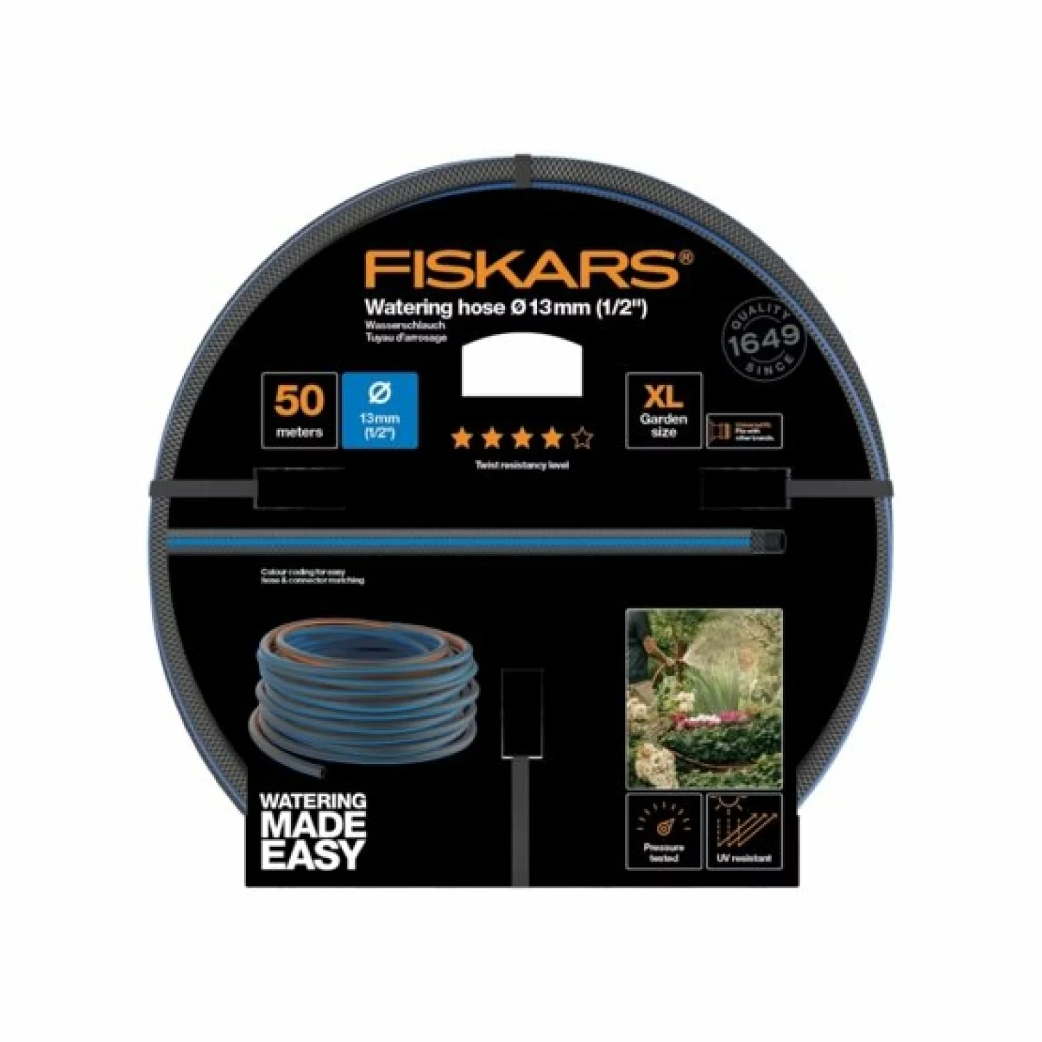 Fiskars 1027106 Tuinslang 13mm (1/2") 50 m Q4-image