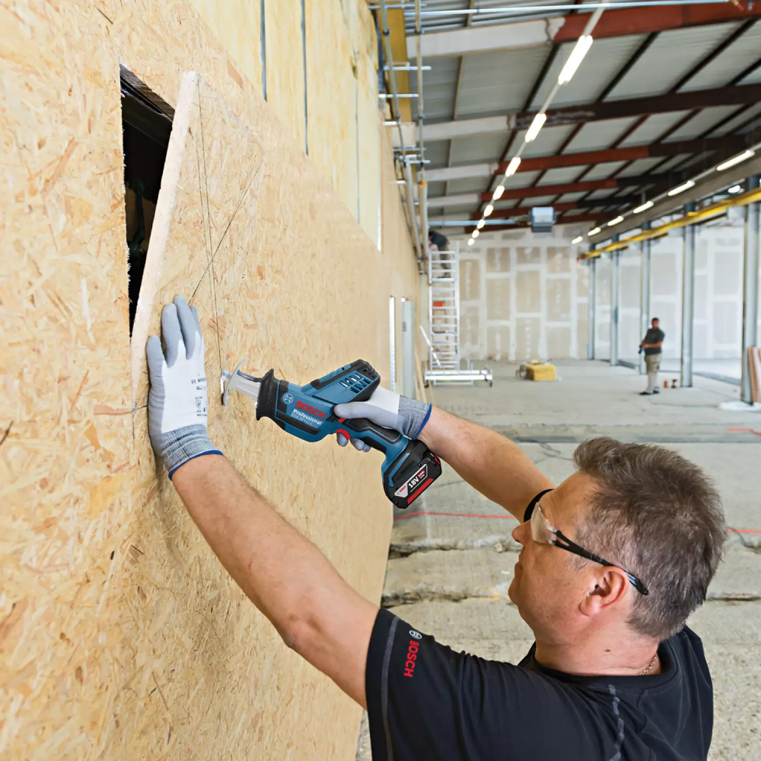 Bosch GSA 18 V-LI C 18V Li-Ion accu reciprozaag body in L-Boxx - snelwissel-image