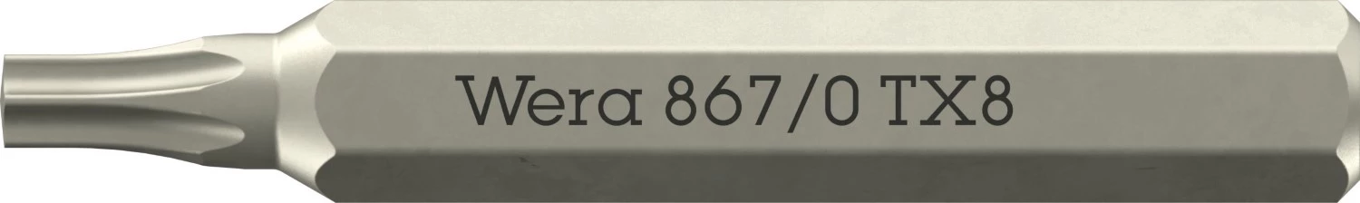 Wera 05058132001 867/0 Embout Torx Micro - TX 8 x 30 mm-image