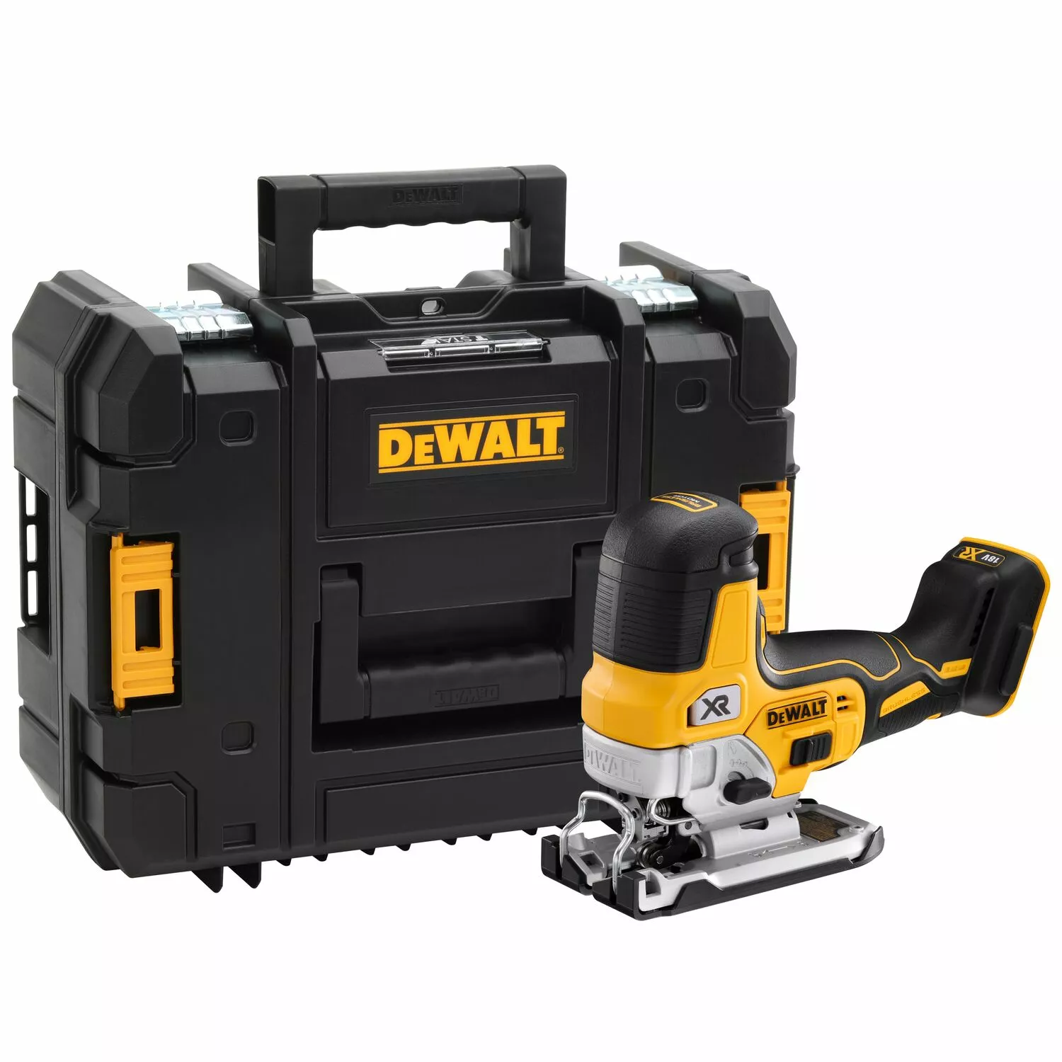 DeWALT DCS335NT Scie sauteuse sans fil - 18V batterie Li-Ion en T-STAK - brushless - Machine seule-image