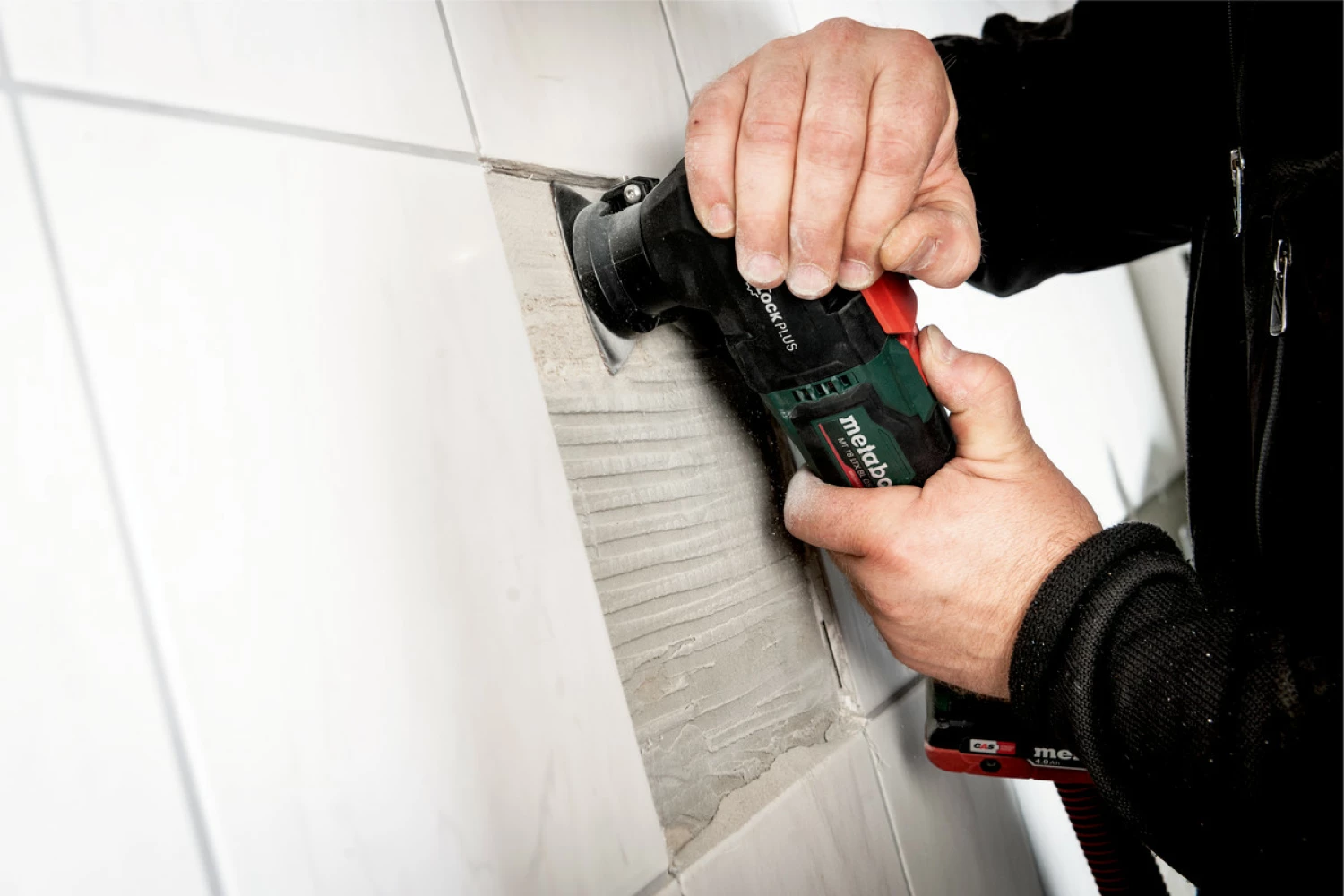 Metabo MT 18 LTX BL QSL 18V Li-ion accu multitool body in metaBOX - koolborstelloos - snelwissel-image