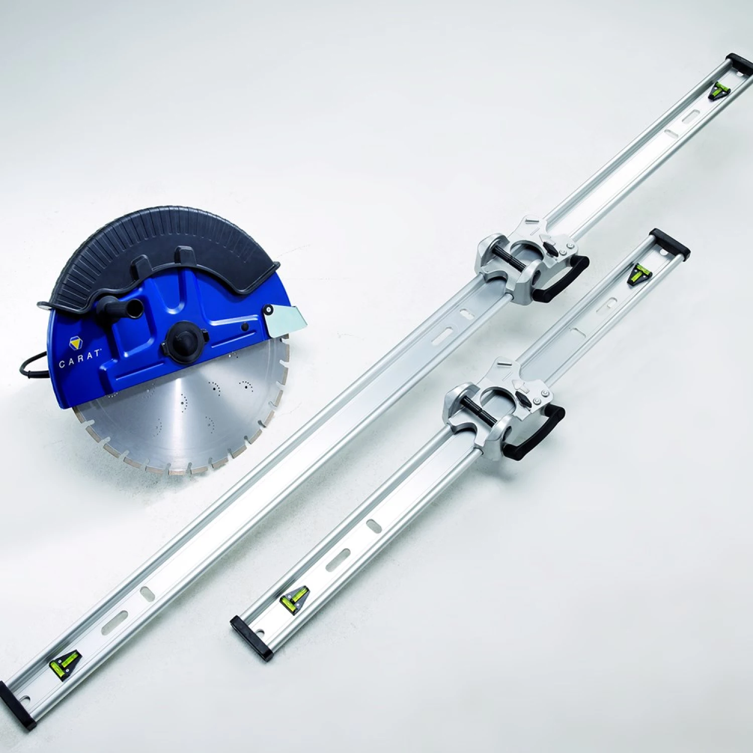 Carat W-5421 Laser Dustec - Rainureuse incl. accessoires dans mallette - 2200W - 540 x 30mm-image