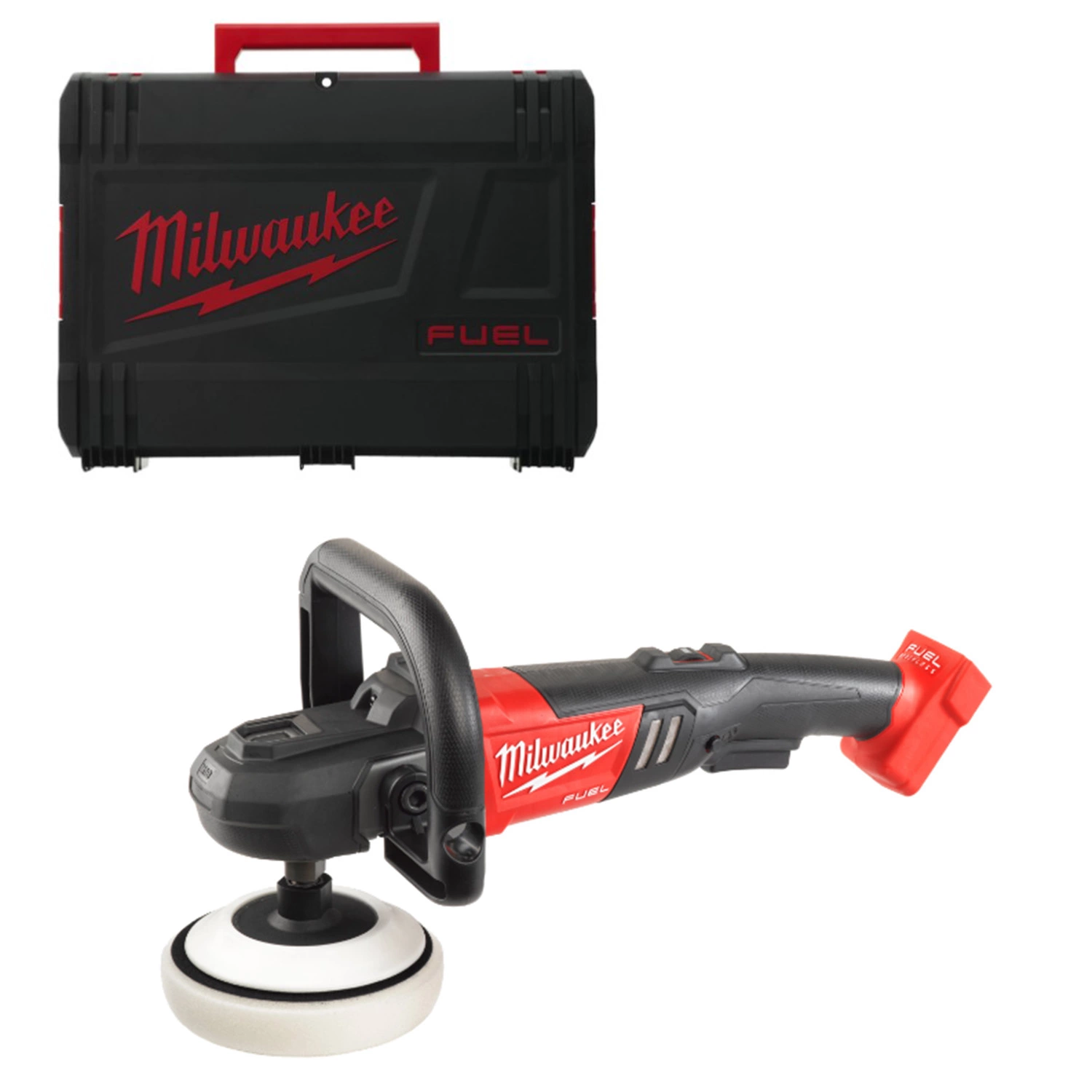 Milwaukee M18 FAP180-0X 18V Li-Ion accu Polijstmachine body in HD Box - variabel-image