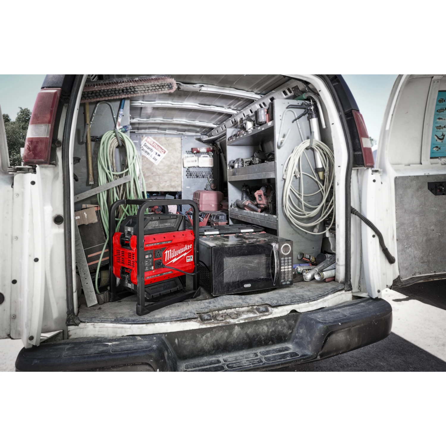 Milwaukee MXF PS-0 MX Fuel accu stroomvoorziening body-image