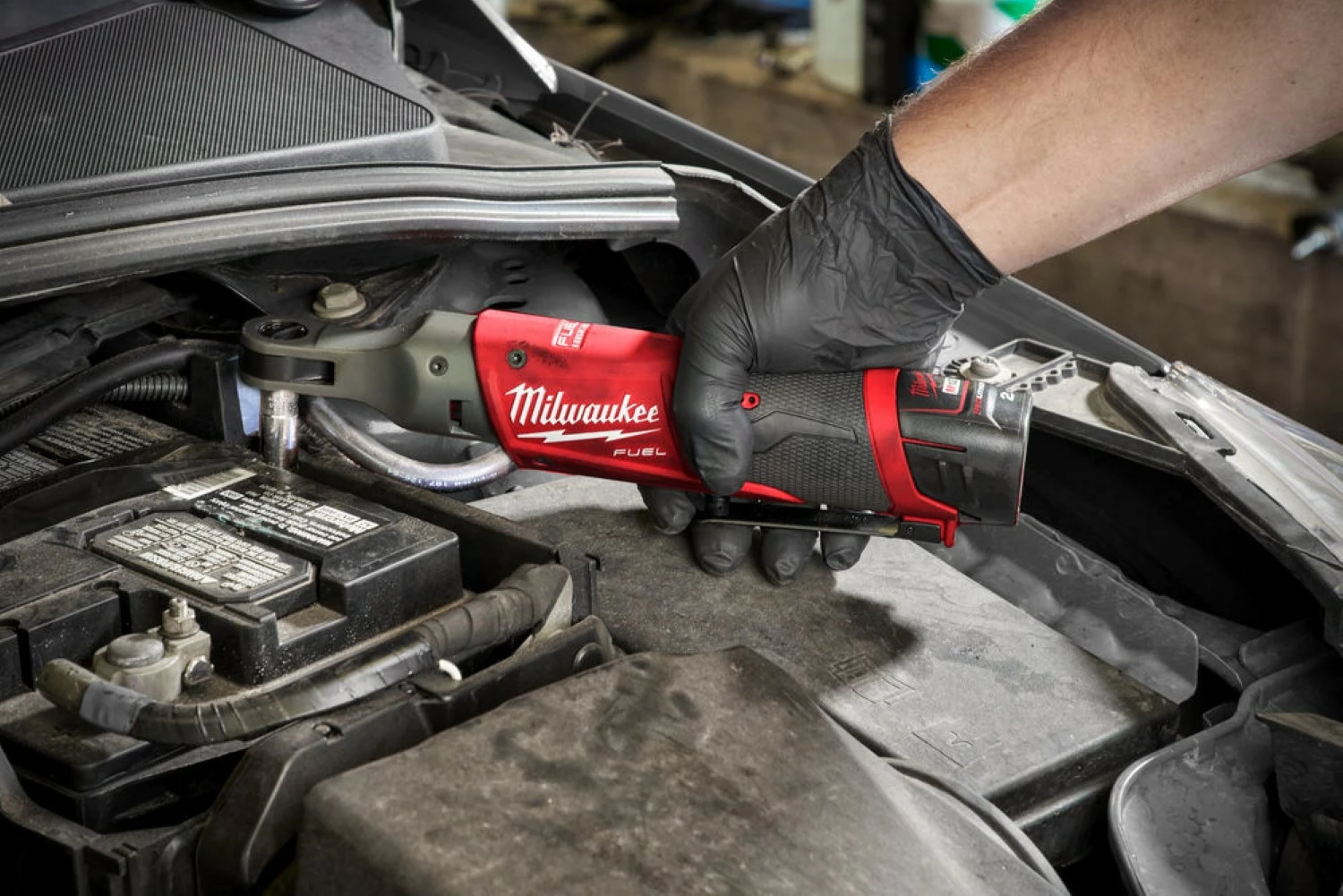 Milwaukee M12 FIR12-0 Clef à cliquet sans fil 12V Li-Ion (machine seule) - 81 Nm-image