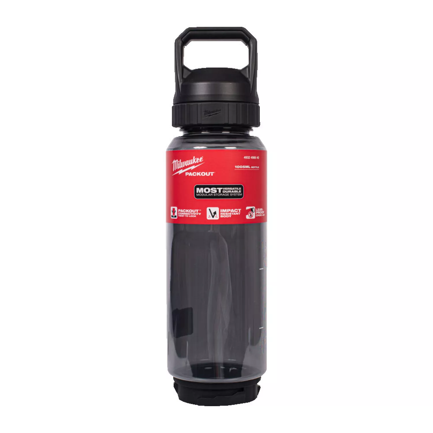 Milwaukee 4932498640 PACKOUT™ Drinkfles - 1005 ml - zwart-image