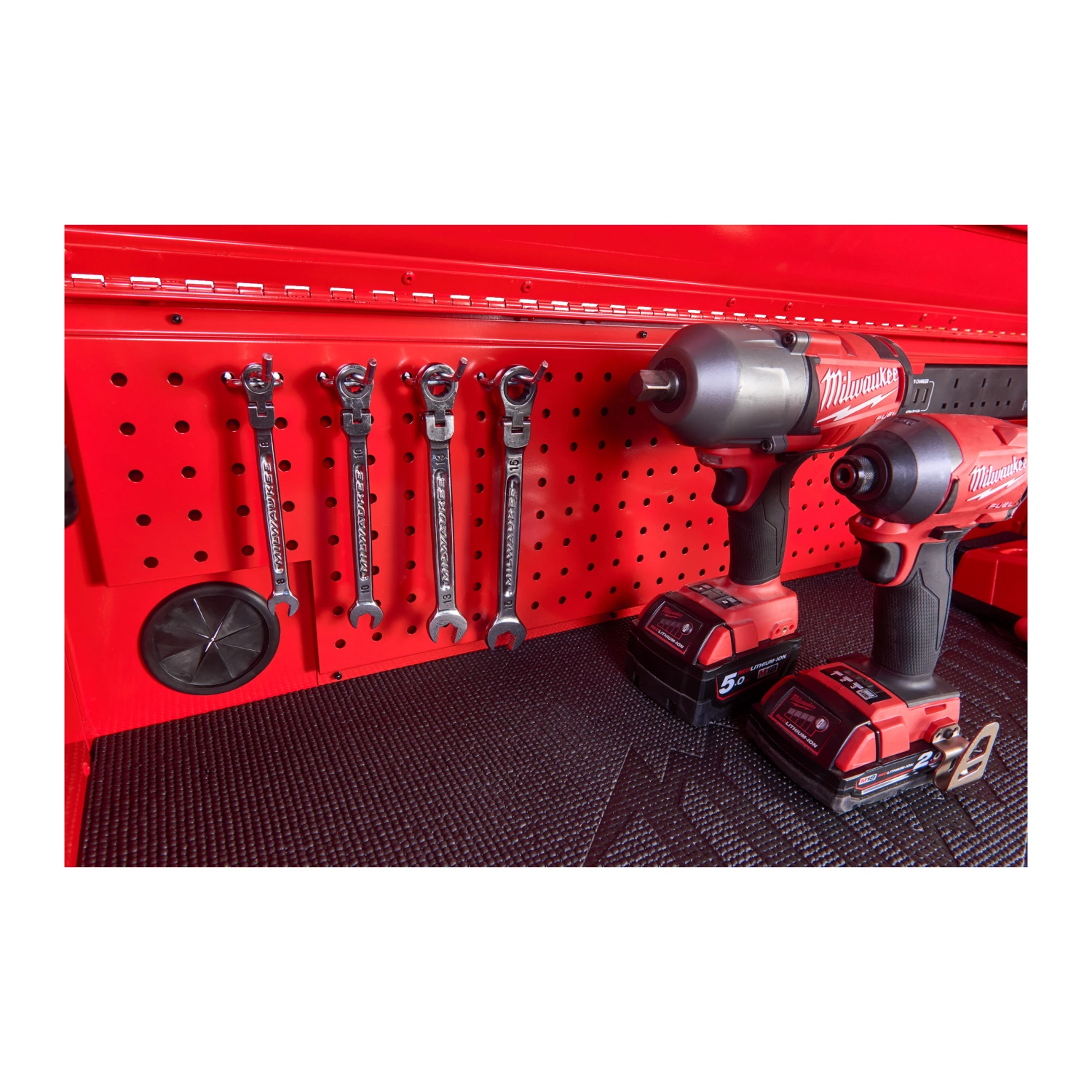 Milwaukee 4932478852 TOOLGUARD™ Stalen gereedschapswagen met 10 lades - 46˝ / 117 cm-image
