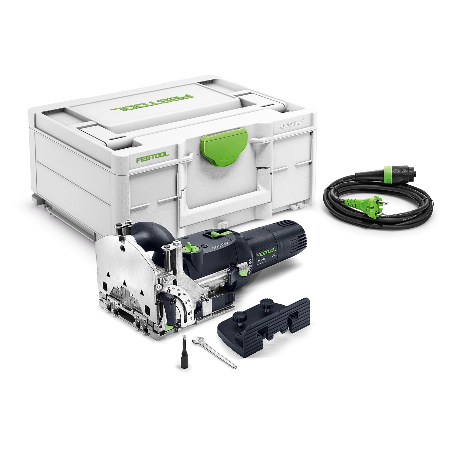 Festool DF 500 RQ-Plus Domino freesmachine in systainer - 420W - 28mm-image