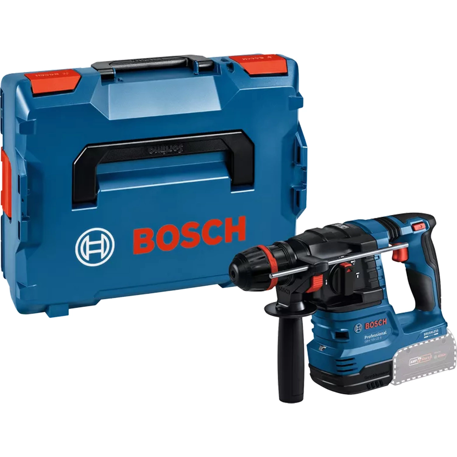 Bosch GBH 18V-22 X SDS-plus batterie ONECHUCK marteau perforateur dans L-Boxx-image