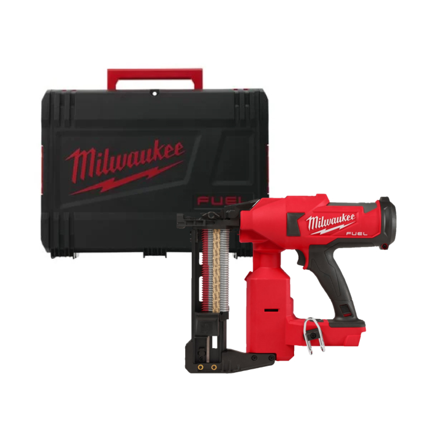 Milwaukee M18 FFUS-0C Agrafeuse sans fil 18 V Li-ion pour clôtures, corps dans un coffret-image