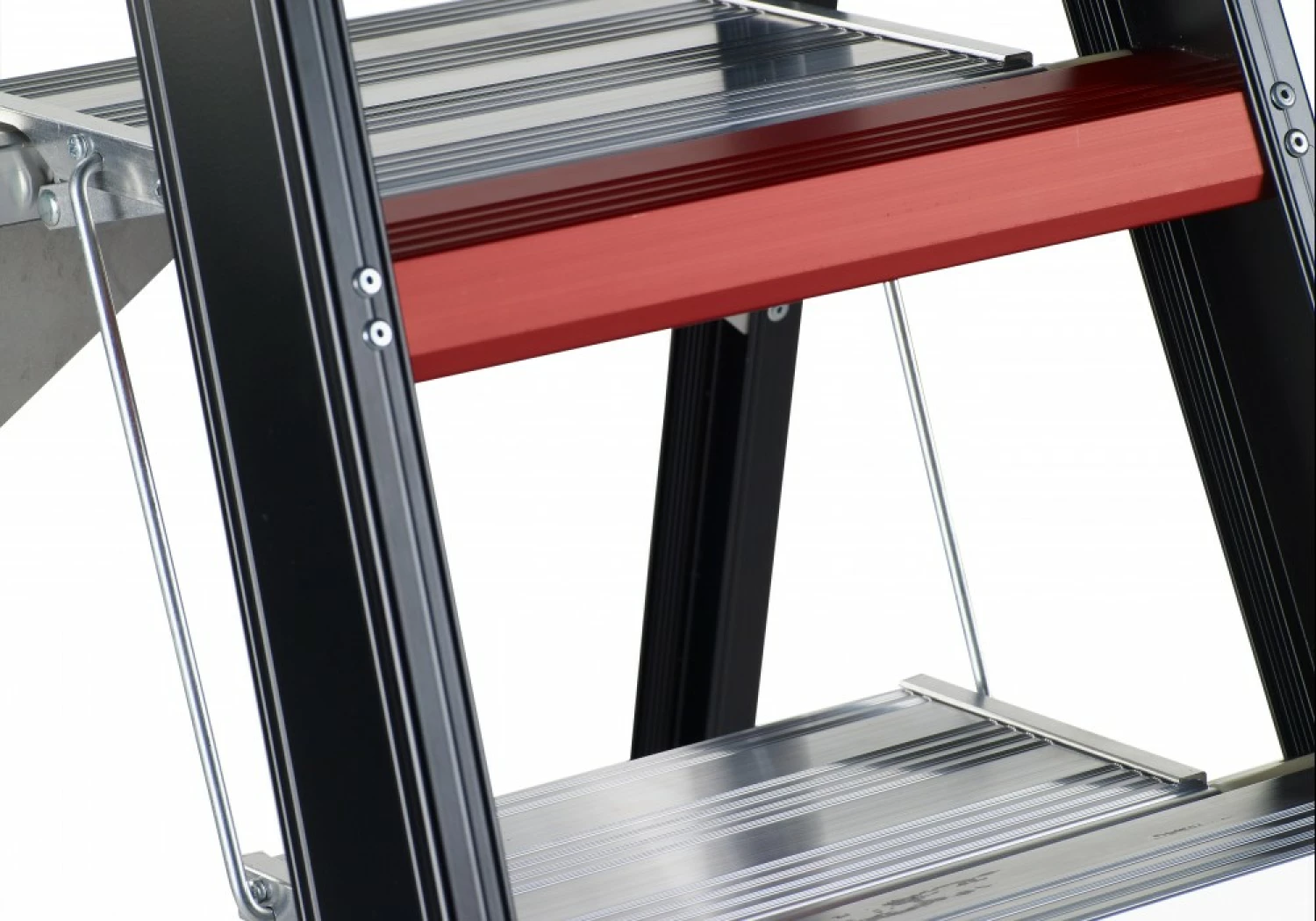 Altrex Taurus TGB 7 Trap - Enkel - Aluminium met coating - 7 treden - max. werkhoogte 3,65m-image