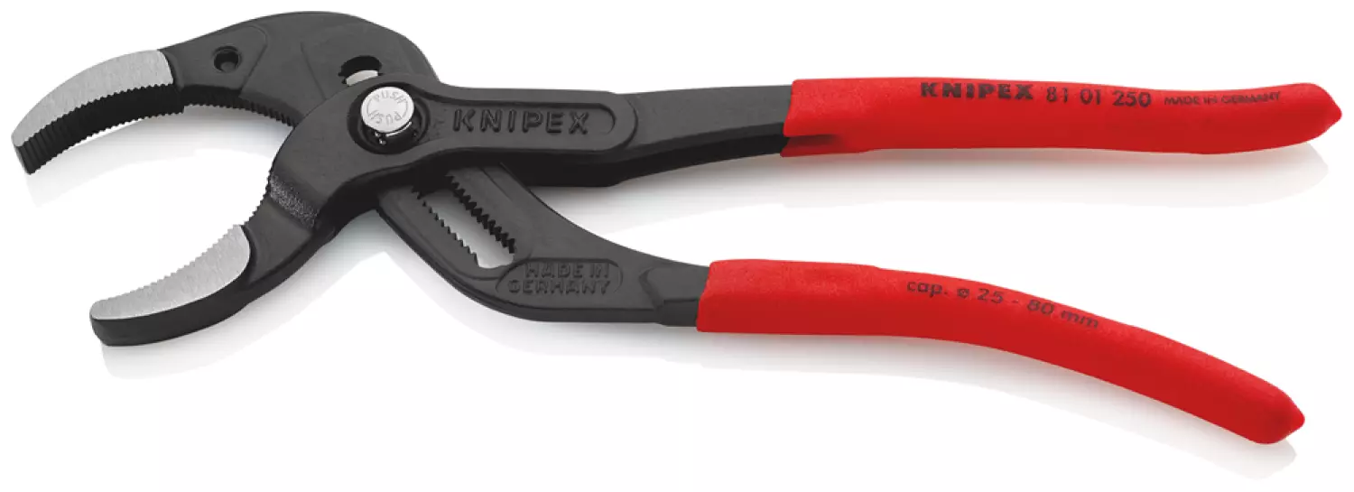 Knipex 81 01 250 Sifon- en connectorentang met anti-slip - 250mm-image