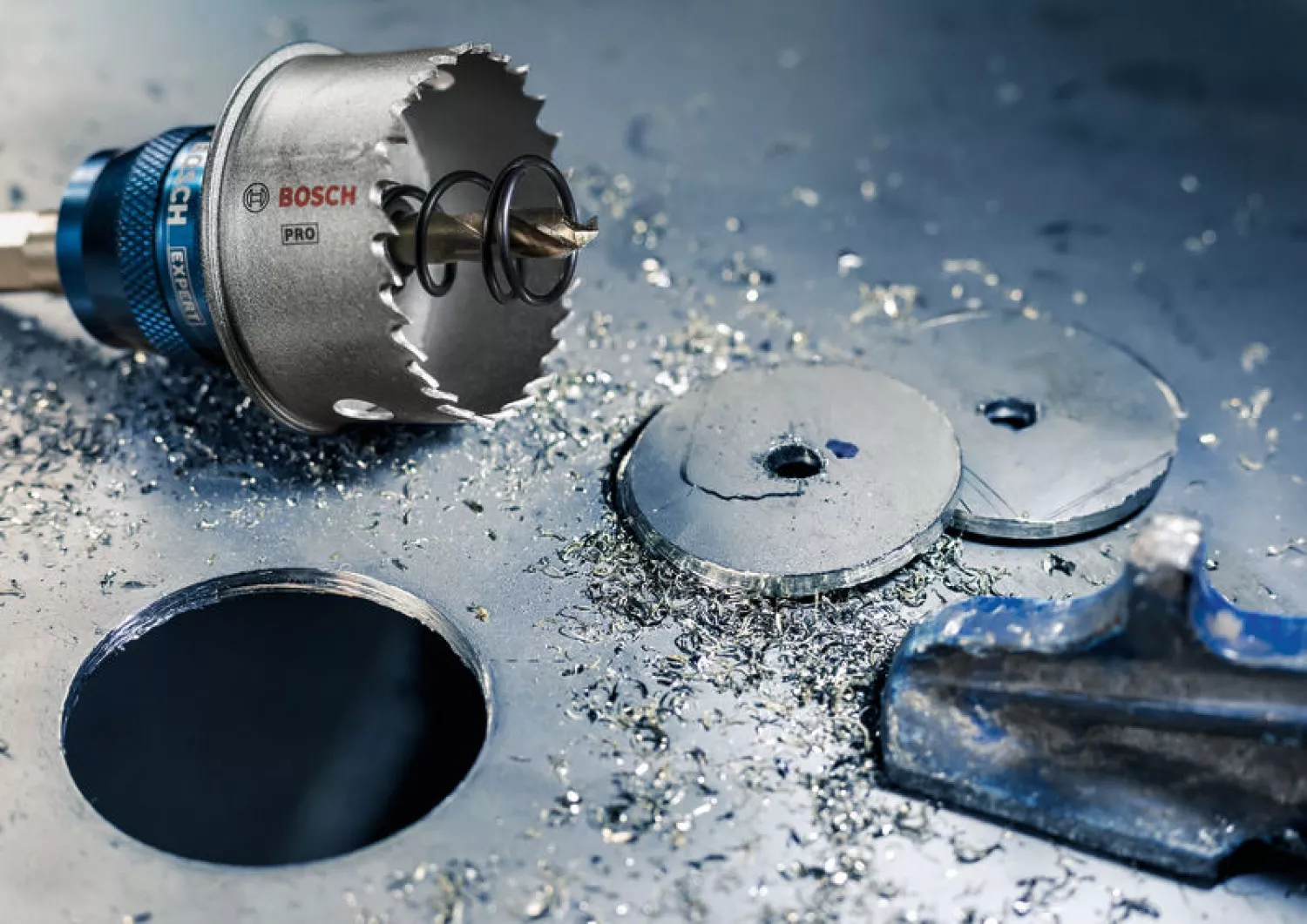 Bosch 2608594425 PRO Multi Material Jeu de scies cloches 14 pièces avec Power Change plus-image