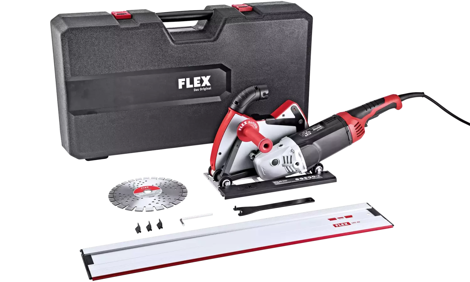 Flex DCG L 26-6 230 Set Diamant doorslijper in koffer - 230mm met geleiderail-image