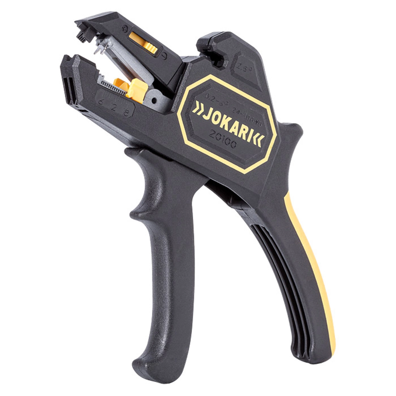 Jokari 20100 Secura Soft Grip Stripper - 0.2-6mm-image