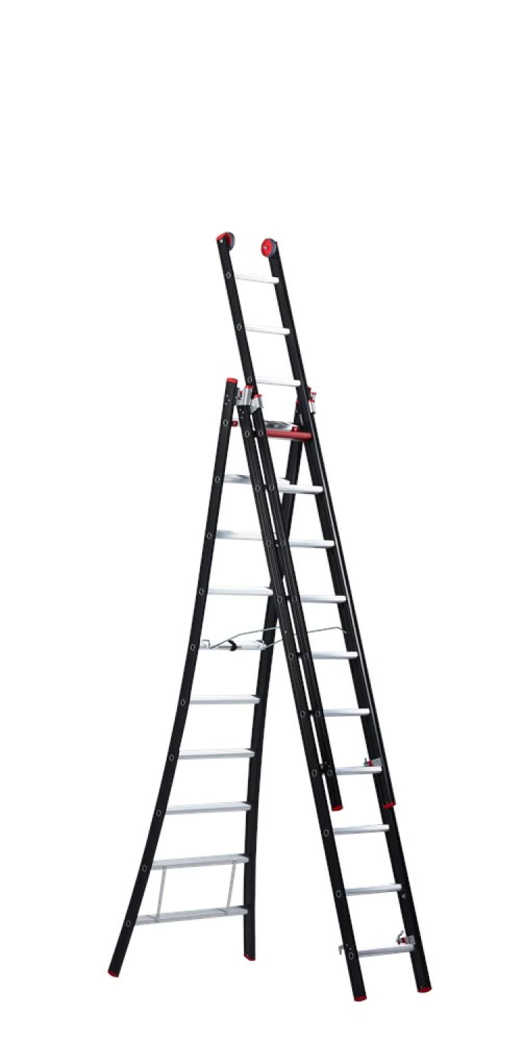 Altrex Nevada NZR 3075 Reformladder - Aluminium - 3 x 10 sporten - max. werkhoogte 8,2m-image
