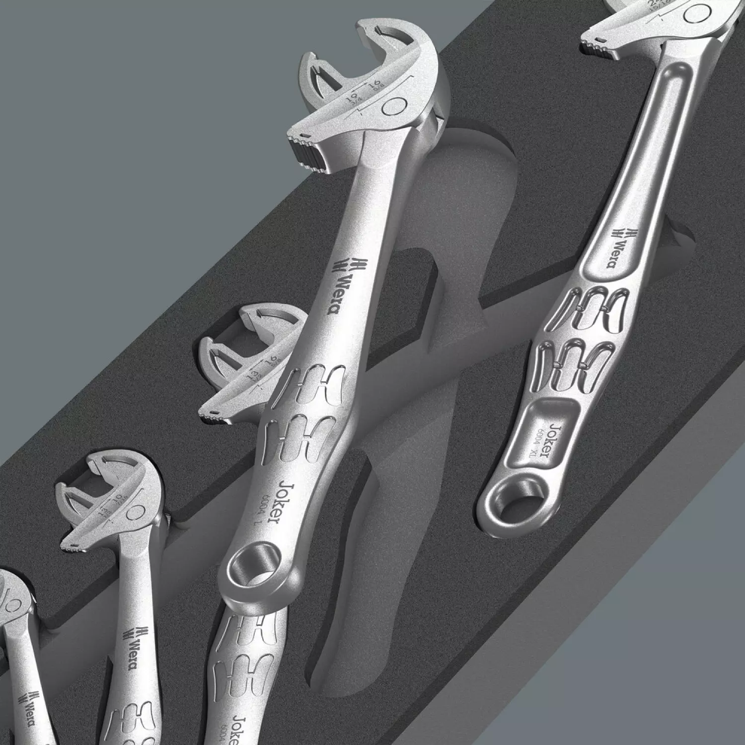 Wera Joker 05 150122 001 - 9732 5-delige steeksleutelset in schuimstof inleg-image