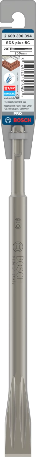 Bosch 2609390394 - Burin Plat SDS-Plus 250 x 20 mm-image