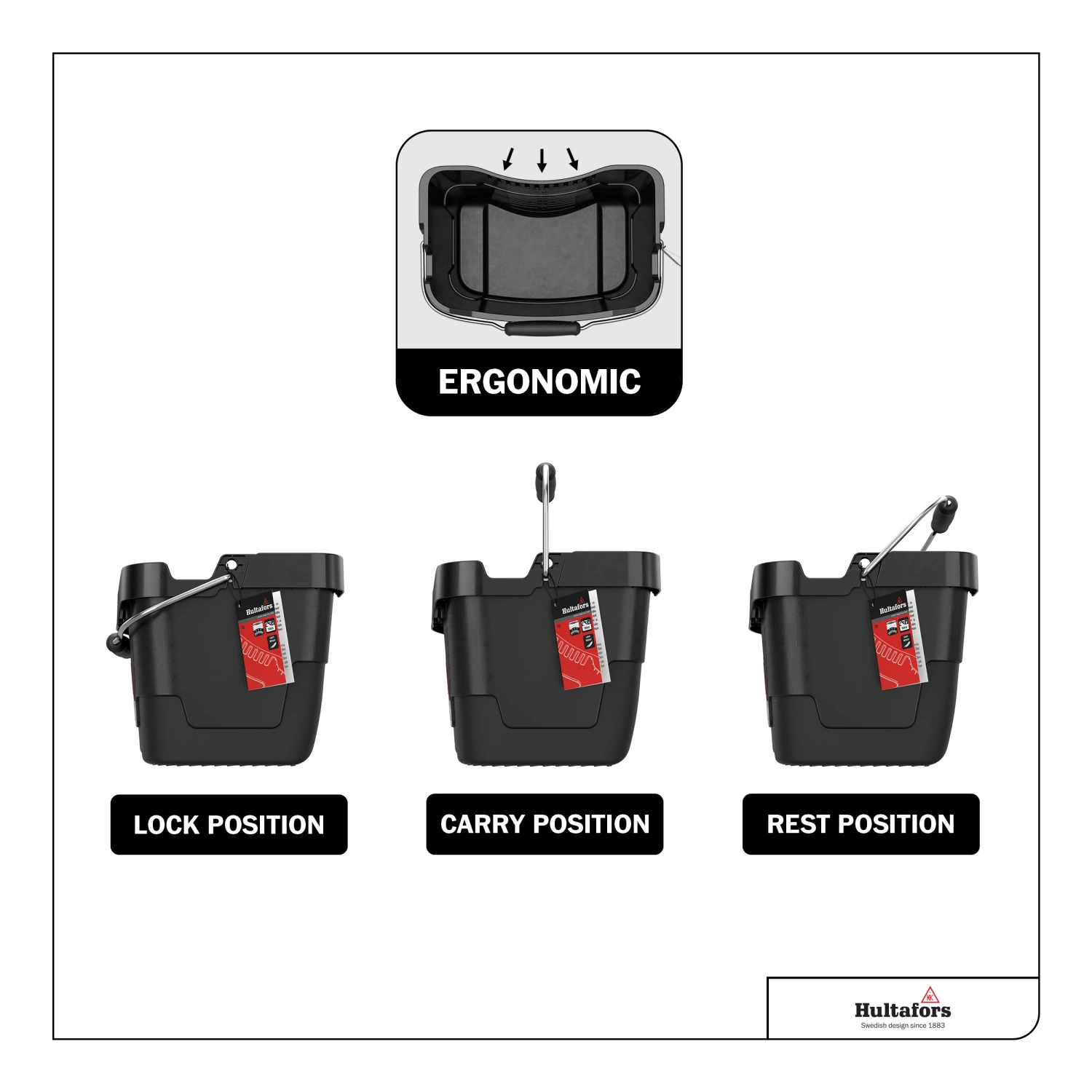 Hultafors 590101 Caisse à outils-image
