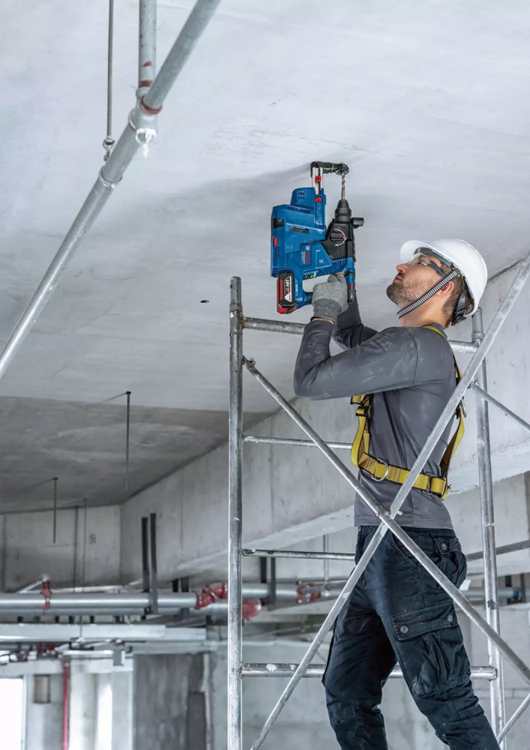 Bosch GBH 18V-24 C 18V Li-ion Accu SDS-Plus boorhamer body in L-Boxx - 2,4J - 30mm-image