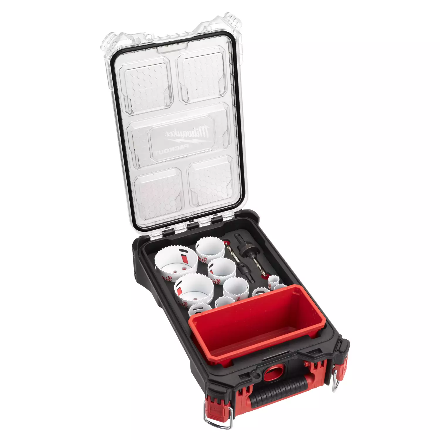 Milwaukee 4932472248 Hole Dozer PACKOUT Kit de sciage de trous | 12 pièces-image