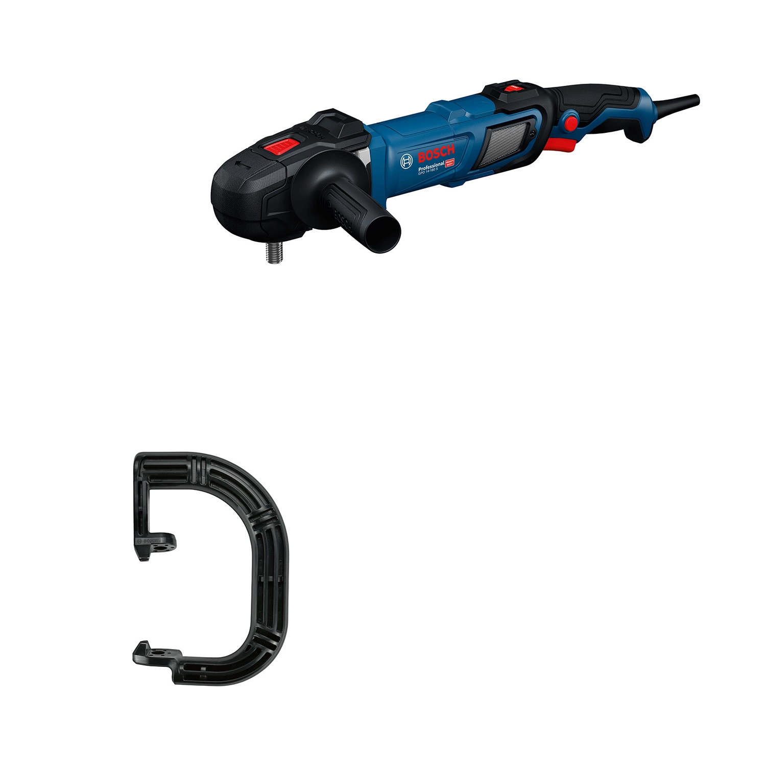 Bosch GPO 14-180 S Polisseuse avec poignée en D-image