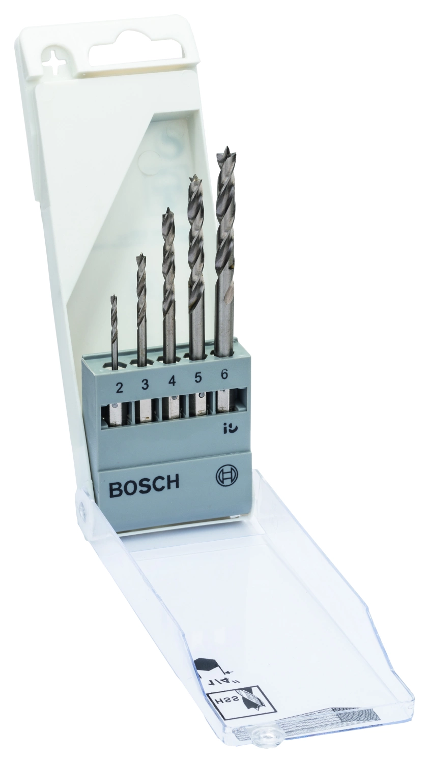 Bosch 2608595525 Jeu de 5 forets à bois PRO - 2/3/4/5/6 mm-image