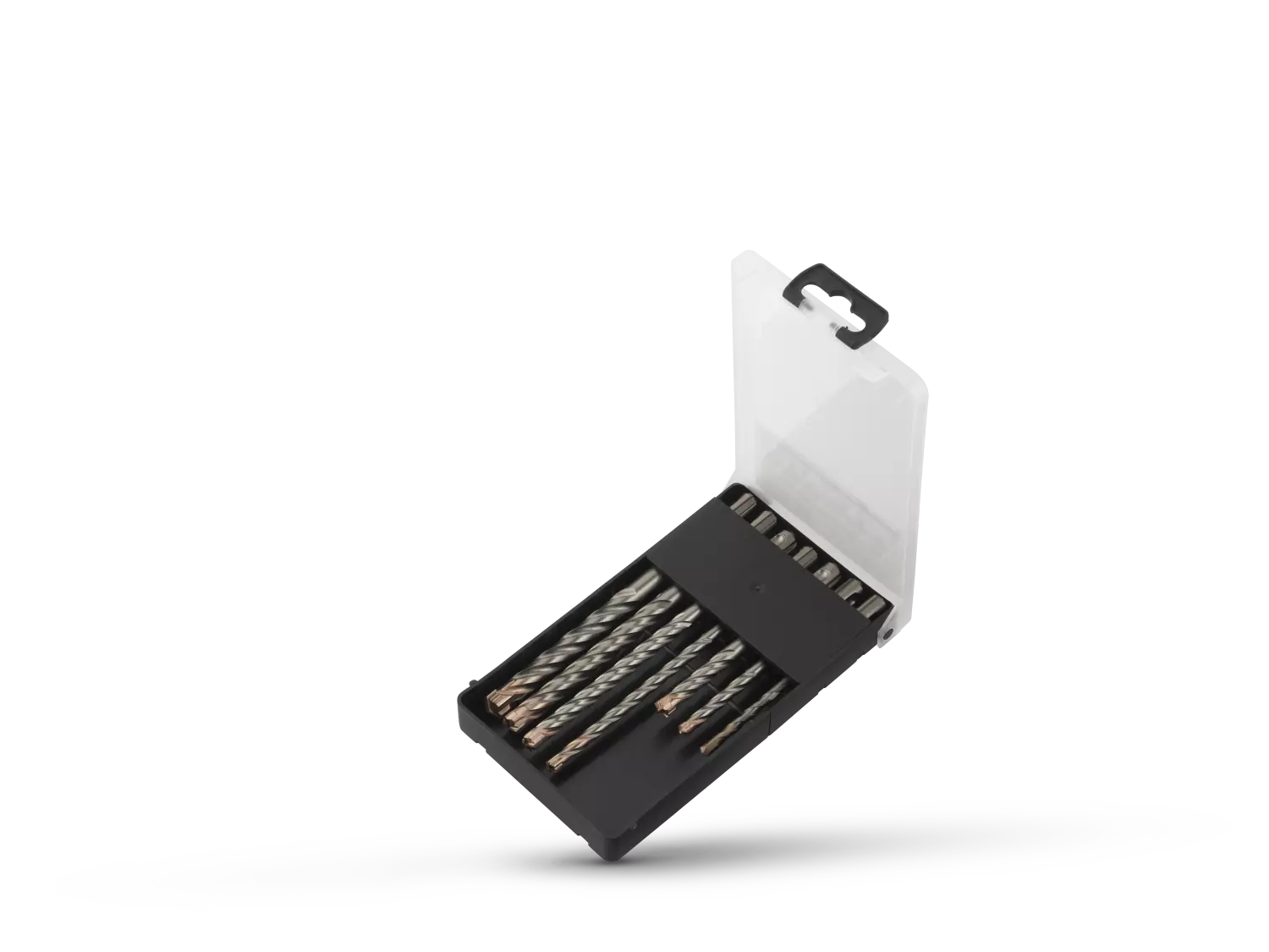 Fit-to-Fix 009-KA070077 7-delige Uni SDS-Plus Premium Hamerborenset - 2/4-snijder - staal - 5-6-8x110mm + 6-8-10-12x160mm-image