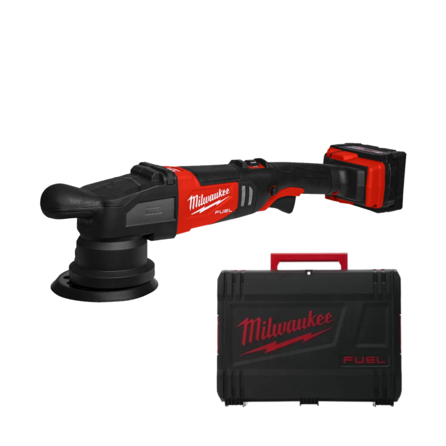 Milwaukee M18 FROP15-0X 18V Li-Ion Polisseur sans fil dans Coffret HD-image